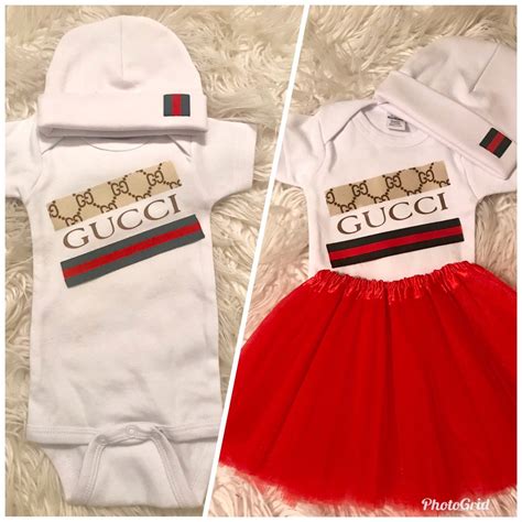 gucci clothes for newborn babies|Gucci newborn girl outfit.